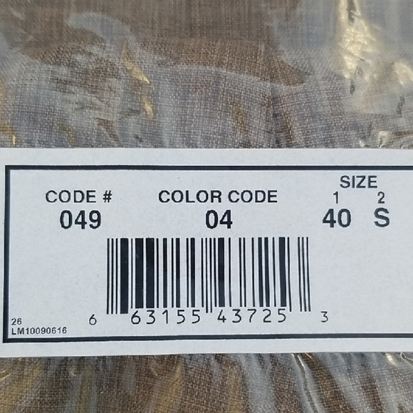 Haband Gold Coast Brown Slacks 40S - Picture 5 of 9